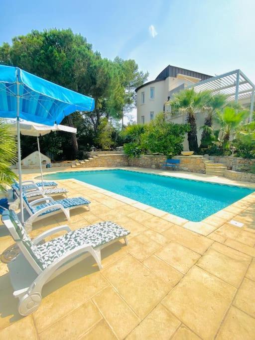 Atlantide - Somptueuse Villa Classee 4 Etoiles - Saint-Clair - Vue Exceptionnelle - Piscine Сет Екстер'єр фото