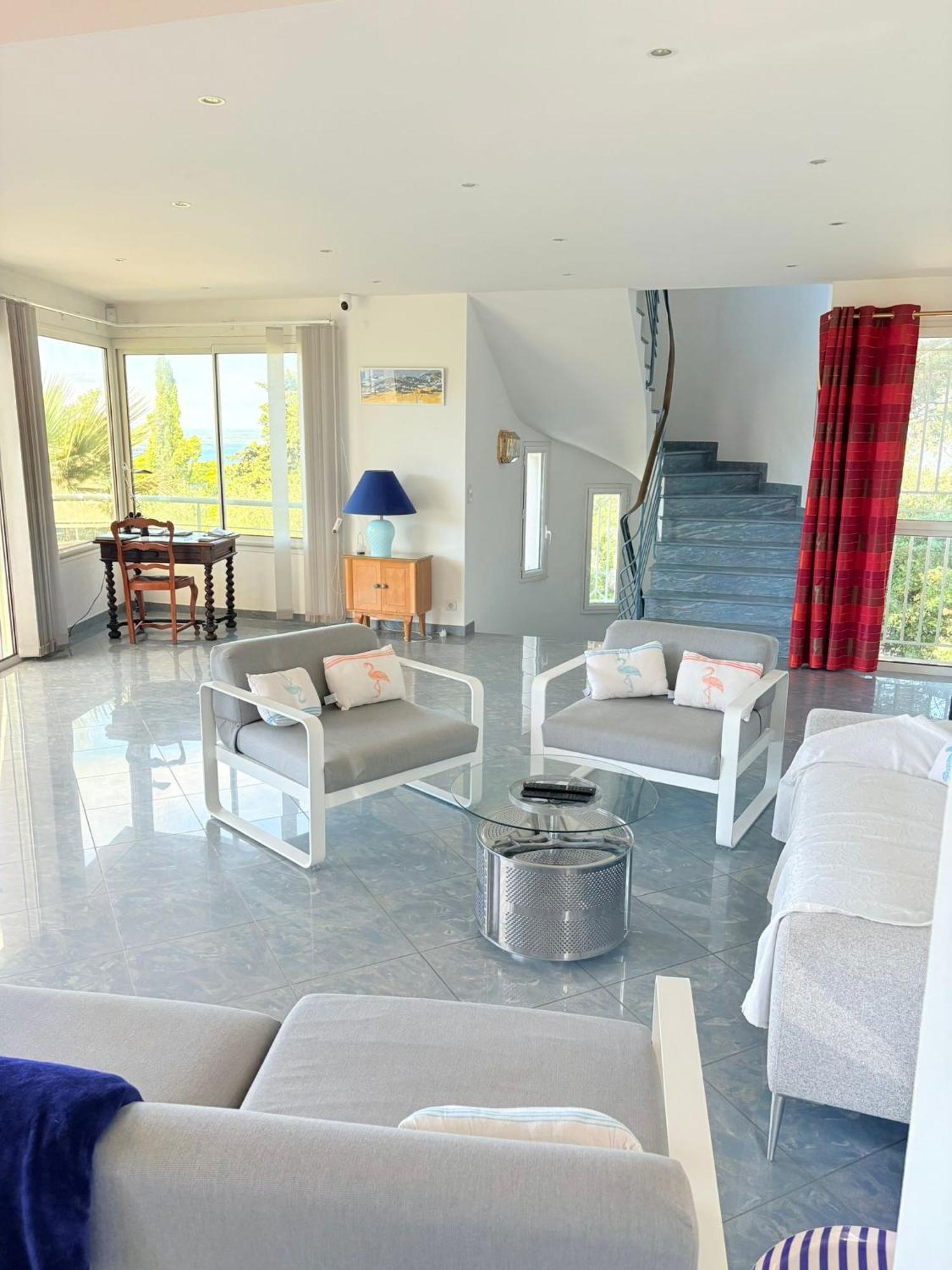 Atlantide - Somptueuse Villa Classee 4 Etoiles - Saint-Clair - Vue Exceptionnelle - Piscine Сет Екстер'єр фото
