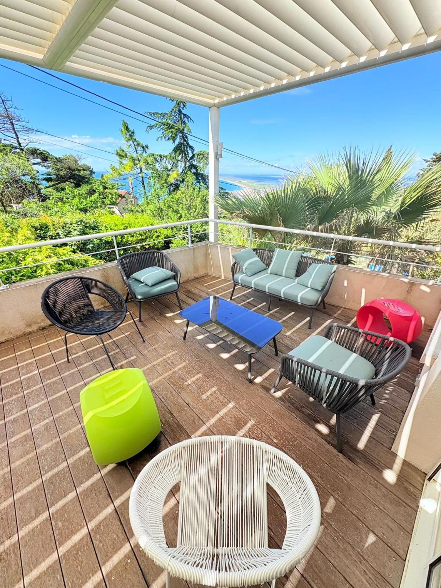 Atlantide - Somptueuse Villa Classee 4 Etoiles - Saint-Clair - Vue Exceptionnelle - Piscine Сет Екстер'єр фото