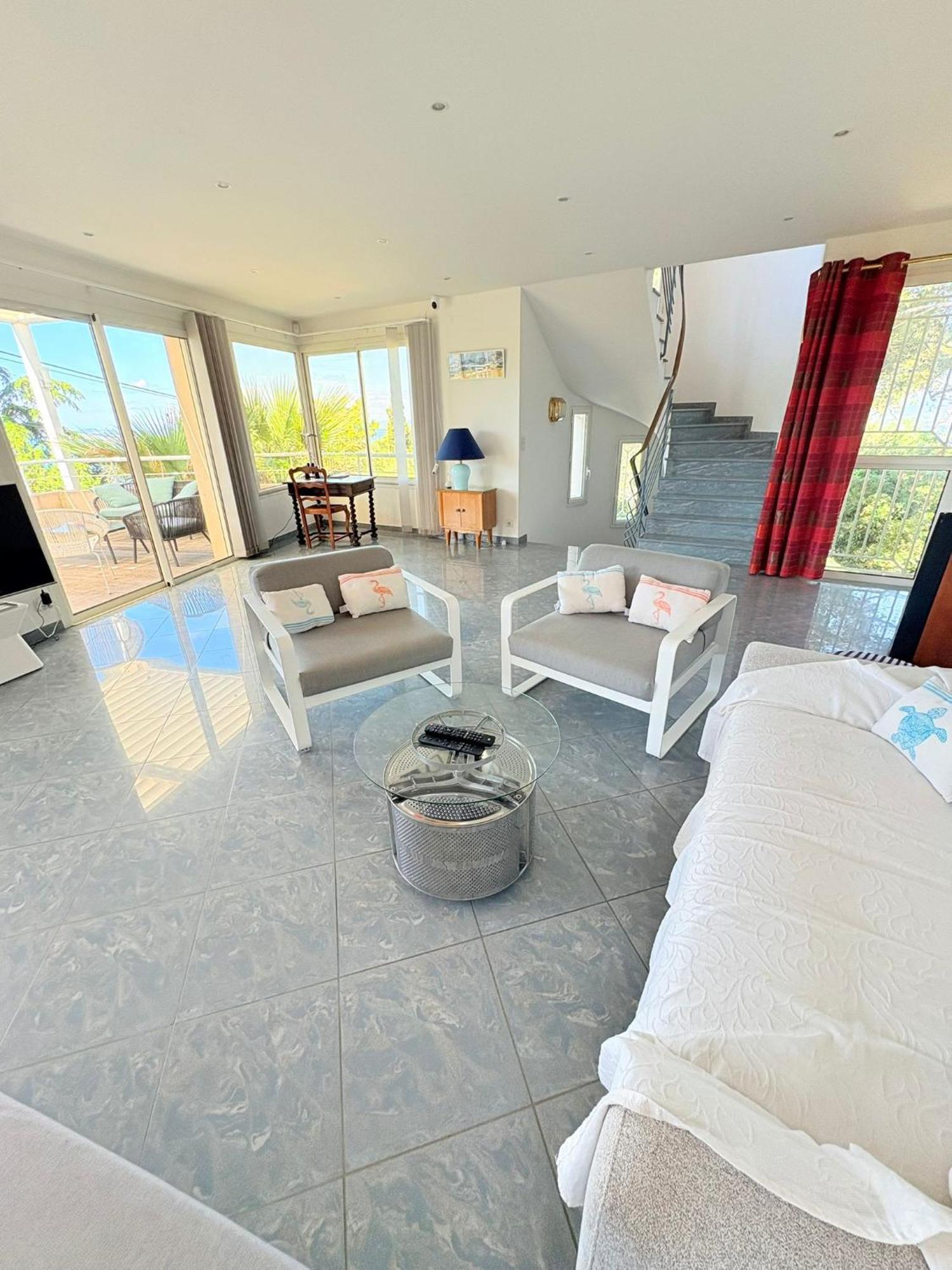 Atlantide - Somptueuse Villa Classee 4 Etoiles - Saint-Clair - Vue Exceptionnelle - Piscine Сет Екстер'єр фото